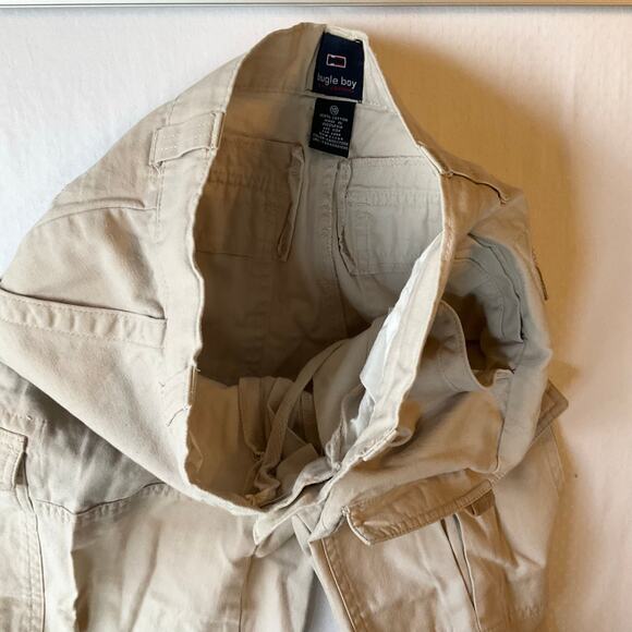 Bugle Boy Boy’s Khaki Pants size 10, Natural Tan, Ripped Hem - Picture 9 of 12